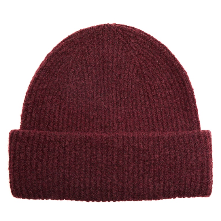 Rib-knit beanie "Bim"